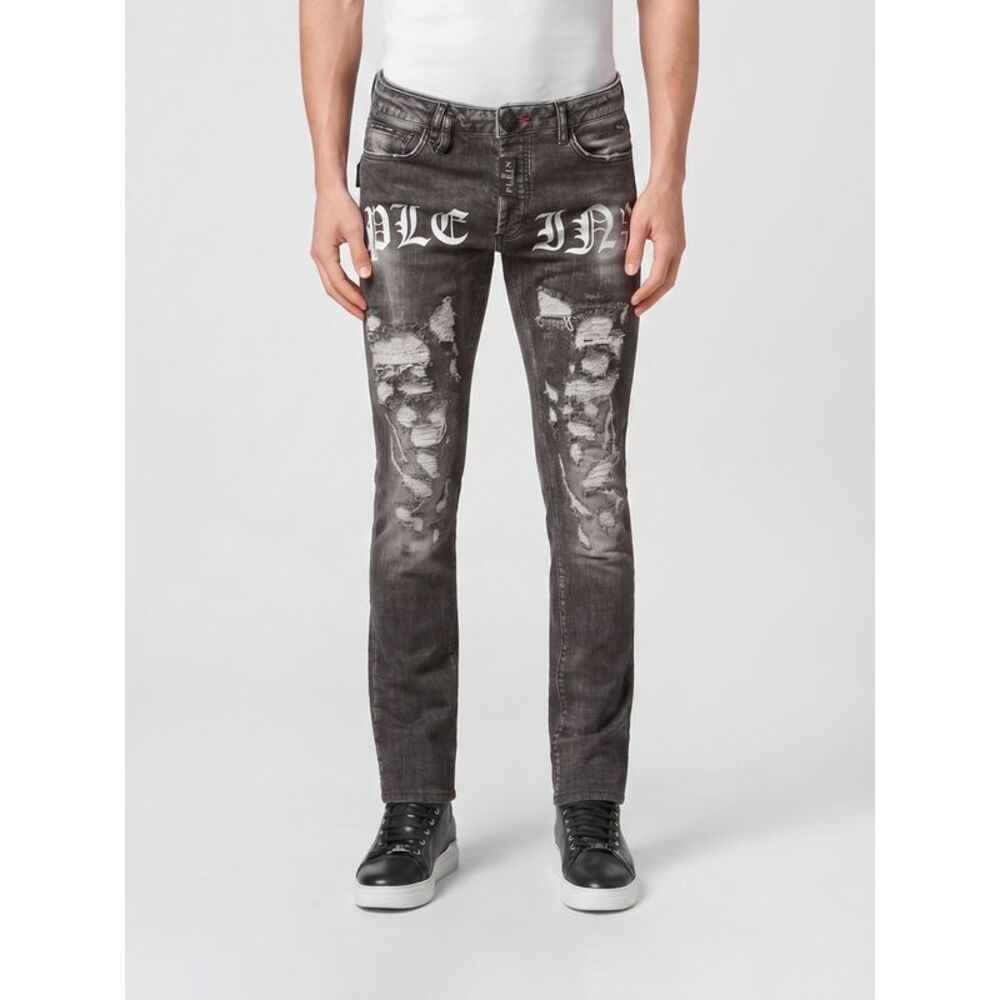 Philipp Plein Jeans Men Grey